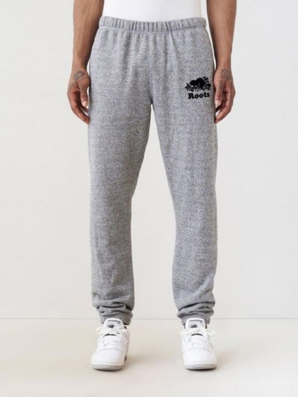 Roots | Salt & Pepper Original Sweatpant Short (27 Inch Inseam) | Size 12